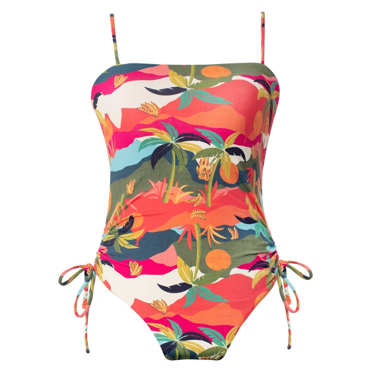 Pica Sunset One Piece - One-Piece Swimsuit in Tropical Print