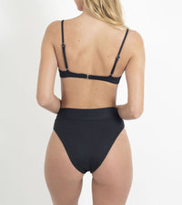 Oasis Bikini Bottom - Preto - Bikini - ITZIAR Swimwear - Back